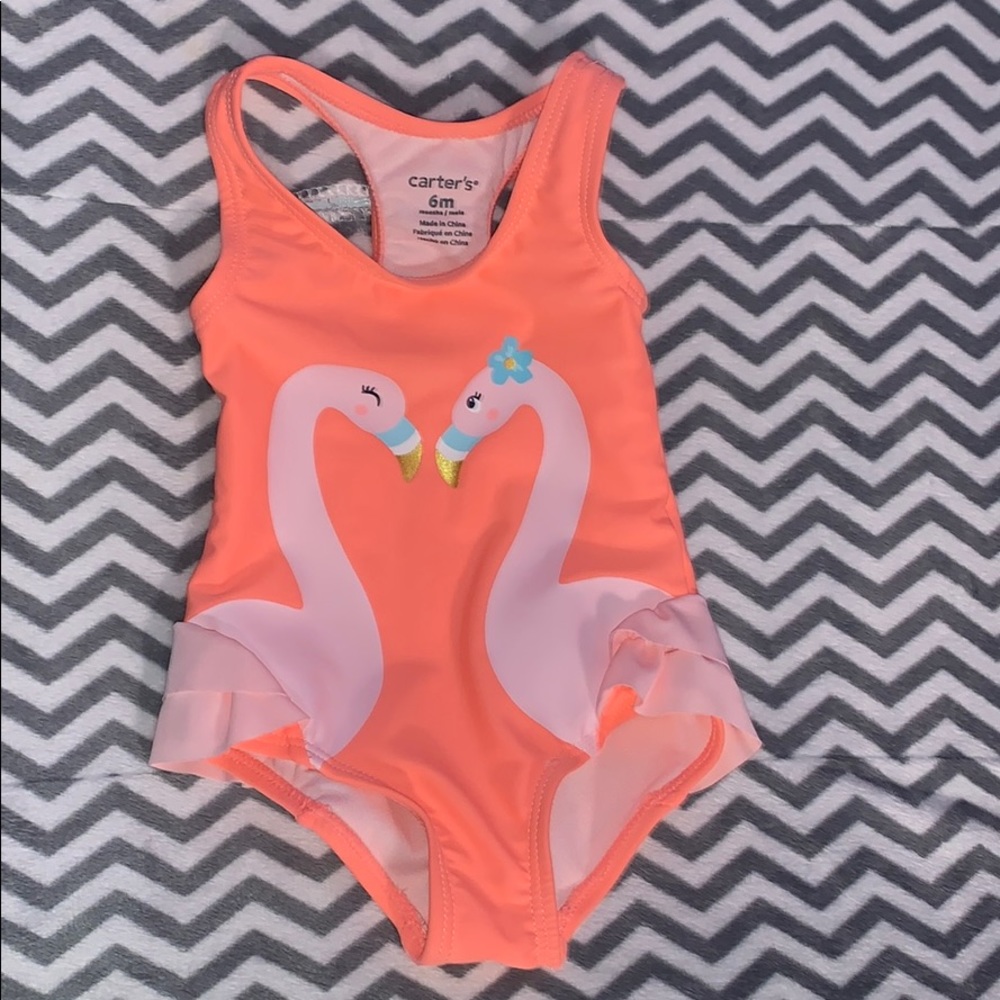 Carter’s coral bathing suit